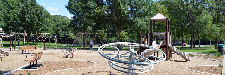 Playground at Long Lake Regional Park